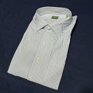 Sea green stripe dress shirt. Brand new.